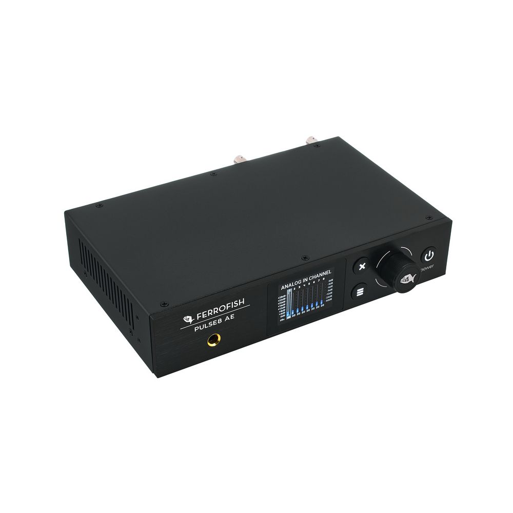 ממיר AD/DA Ferrofish Pulse8 AE – 8 ערוצים אנלוגי עם ADAT, 32Bit/192kHz ותצוגה צבעונית (יבוא בלעדי) 3 19834371 800.jpg