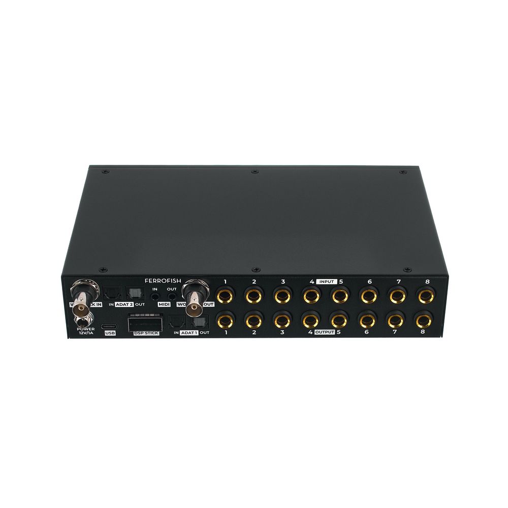 ממיר AD/DA Ferrofish Pulse8 AE – 8 ערוצים אנלוגי עם ADAT, 32Bit/192kHz ותצוגה צבעונית (יבוא בלעדי) 4 19834389 800.jpg