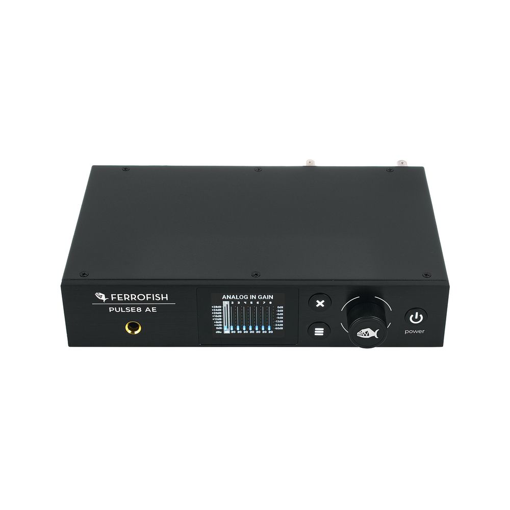 ממיר AD/DA Ferrofish Pulse8 AE – 8 ערוצים אנלוגי עם ADAT, 32Bit/192kHz ותצוגה צבעונית (יבוא בלעדי) 2 19834394 800.jpg