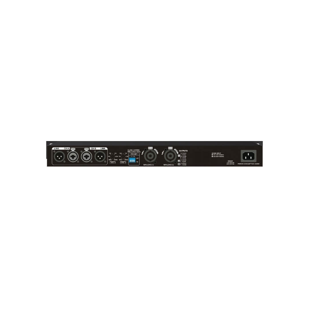 מגבר כוח Topp Pro HVA1000.2 1000W x 2 בהתנגדות של 4? קרוסאובר מובנה כולל בורר למצבי Subwoofer 4 מגבר כוח Topp Pro HVA1000.2 1000W x 2 בהתנגדות של 4? קרוסאובר מובנה כולל בורר למצבי Subwoofer