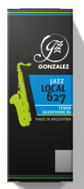 עלים לסקסופון טנור מספר 3 - 5 בקופסא Gonzalez Jazz Local 627 2 עלים לסקסופון טנור מספר 3 5 בקופסא Gonzalez Jazz Local 627