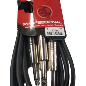 כבל 2 PL X מונו ל 2 PL X מונו באורך 3 מטר תוצרת Steelerd