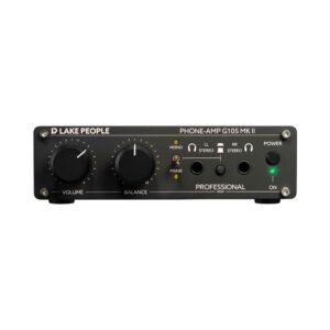 מגבר אוזניות Lake People G105 MKII – מצבי Mono/Stereo/Phase ותמיכה עד 600Ω (יבוא בלעדי)