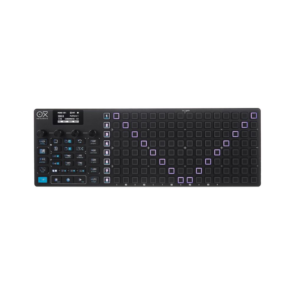 סיקוונסר חומרה OXI One MKII Black Edition – 8 סיקוונסרים, CV/Gate ו-Bluetooth MIDI (יבוא בלעדי) 5 20546576 800.jpg