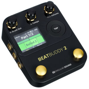 מכונת תופים בפדאל Singular Sound BeatBuddy 2 – מתופף אמיתי מתחת לרגל (יבוא בלעדי)