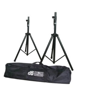 שני סטנדים לרמקול תיק ושני כבלים 7 מטר ספיקון dB Technologies Stereo Kit ES503