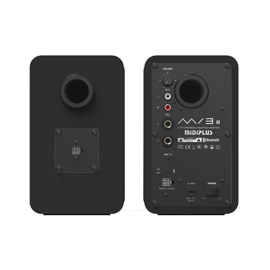 זוג מוניטורים לאולפן עם בלוטוס MiDiPlus MI3 V2 שחורים 3 231 bb7f3dd0f93ebaabb716627494275151 1024 1024.jpg