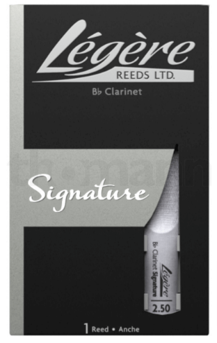 עלה סינתטי לקלרינט מס'Legere Signature 2.5 2 עלה סינתטי לקלרינט מס'Legere Signature 2.5