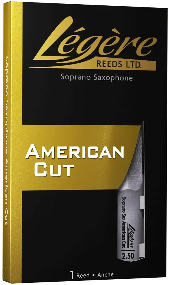 עלה סינתטי לסקסופון סופרן מס' Legere American Cut 2.5 2 עלה סינתטי לסקסופון סופרן מס' Legere American Cut 2.5