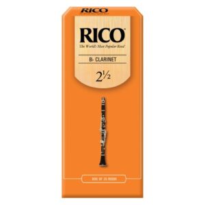 עלים לקלרינט סי במול מס 2.5 – 25 בקופסא Rico