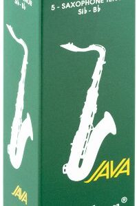 עלים לסקסופון טנור ירוק Java מספר 3 – 5 בקופסא Vandoren SR273