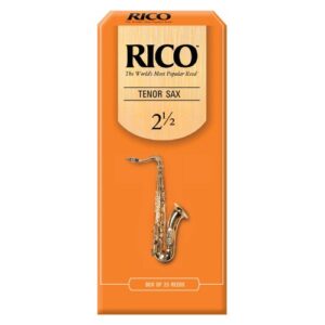 עלים לסקסופון טנור מס 2.5- 25 בקופסא Rico