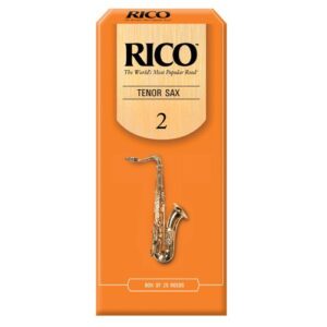 עלים לסקסופון טנור מס 2 – 25 בקופסא Rico