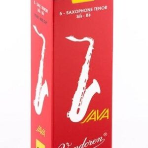 עלה בודד לסקסופון טנור אדום Java Red Cut מספר 3.5 – Vandoren SR2735R