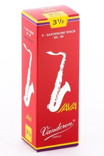 עלה בודד לסקסופון טנור אדום Java Red Cut מספר 3.5 - Vandoren SR2735R 1 41tMd8Q fHL3 5 1.jpg