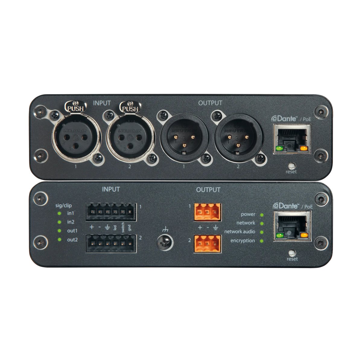 Shure Audio Network Interface ANI22-XLR 1 Shure Audio Network Interface ANI22 XLR