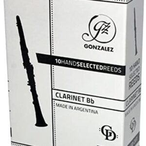 עלה בודד לקלרינט מספר 2.75 Gonzalez GD
