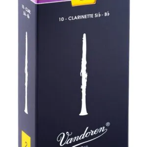 עלים לקלרינט כחול מספר 2 – 10 בקופסא Vandoren CR102