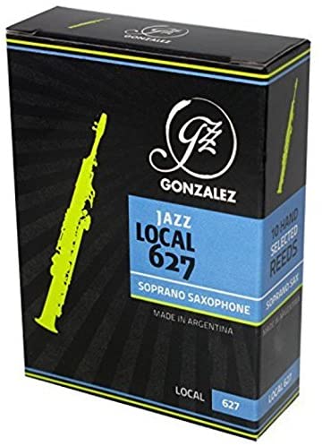 עלים לסקסופון סופרן מספר 2 - 10 בקופסא Gonzalez Jazz Local 627 2 עלים לסקסופון סופרן מספר 2 10 בקופסא Gonzalez Jazz Local 627