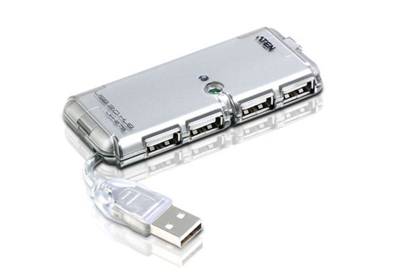 ATEN UH275Z 4-Port USB2.0 Hub +POWER SUPPLY 1 UH275Z