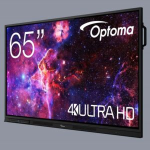 מסך מגע אינטראקטיבי 75″ Optoma סדרה 3 – 3753RK 4K UHD, Android 14, 40 נקודות מגע, Google EDLA, אחריות יבואן