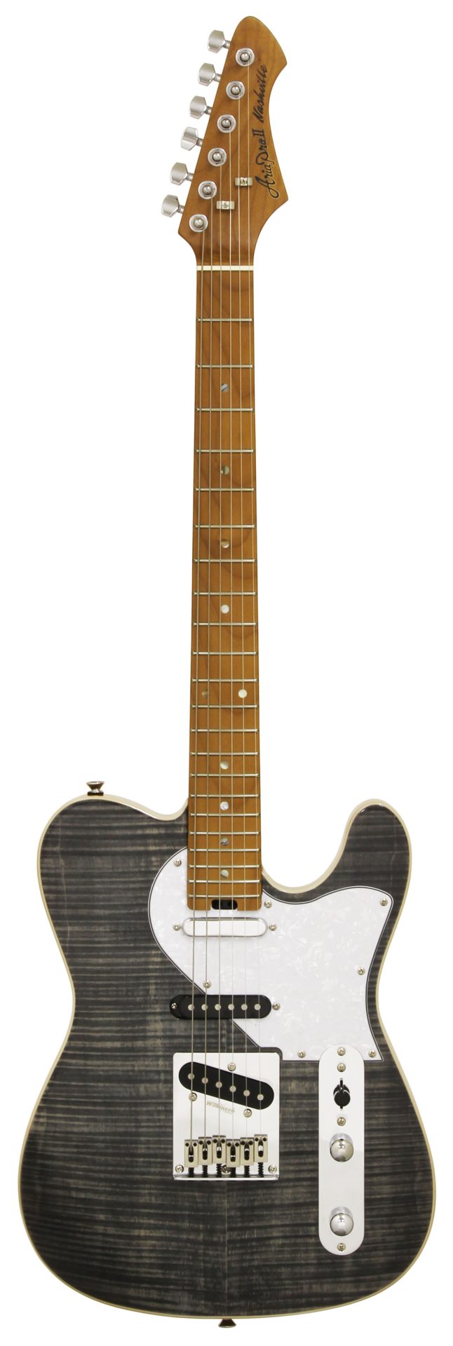 גיטרה חשמלית Aria 615-MK2 Nashville Black Diamond 1 615 mk2 bkdm scaled 1.jpg