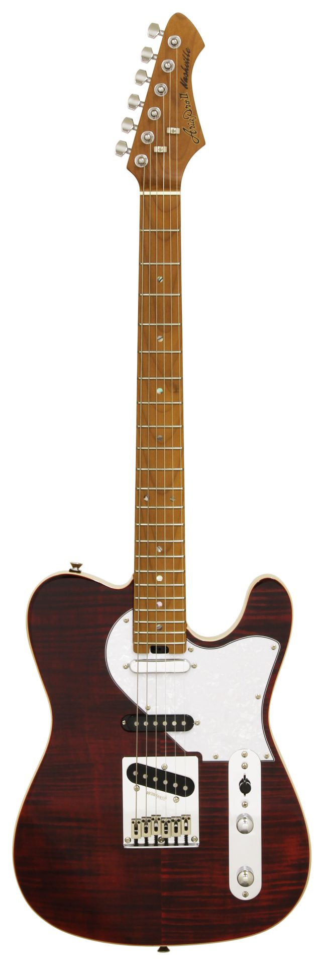 גיטרה חשמלית Aria 615-MK2 -Nashville RBRD Ruby Red 1 615 mk2 rbrd scaled 1.jpg