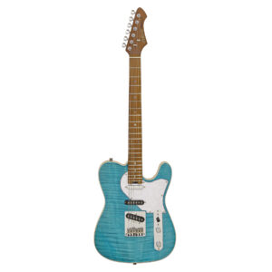 גיטרה חשמלית Aria 615-MK2 -Nashville TQBL (Turquoise Blue)