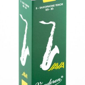 עלה בודד לסקסופון טנור ירוק Java מספר 1.5 – Vandoren SR2715