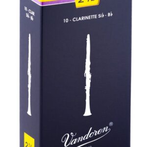 עלה בודד לקלרינט כחול מספר 2.5 – Vandoren CR1025