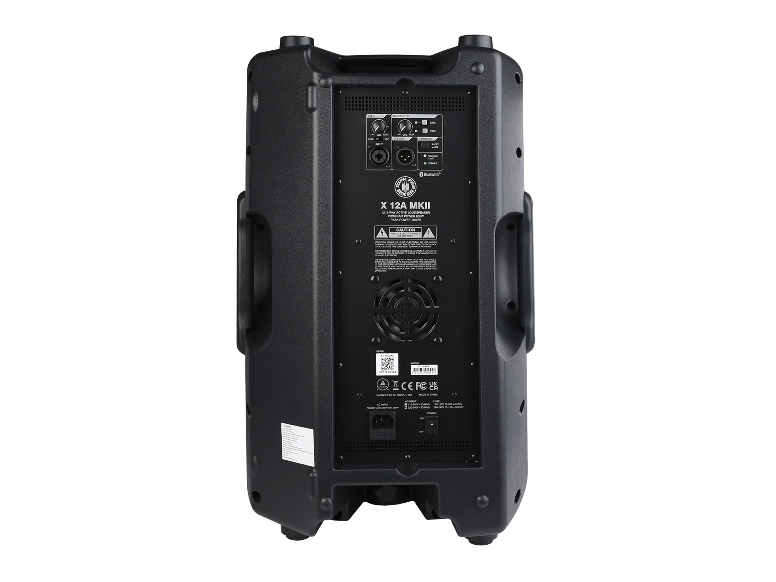 רמקול מוגבר "12 Topp Pro X12A MKII BT 1600W 3 662050104011 3.jpg