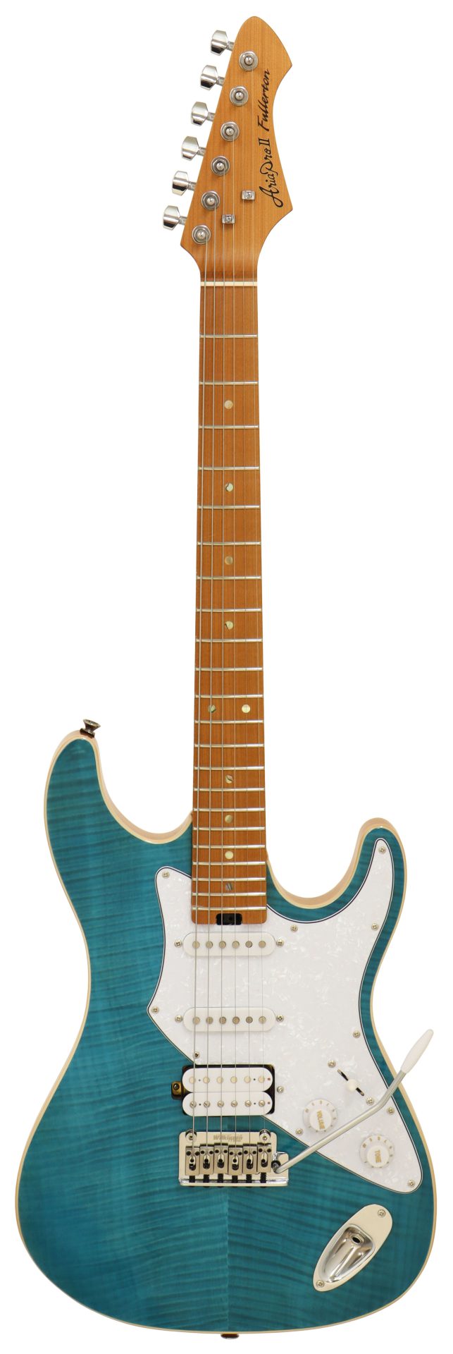 גיטרה חשמלית Aria 714 MK2 TQBL Turquoise Blue 1 714mk2 tqbl scaled 1.jpg