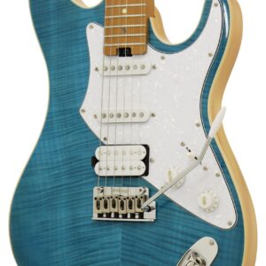 גיטרה חשמלית Aria 714 MK2 TQBL Turquoise Blue