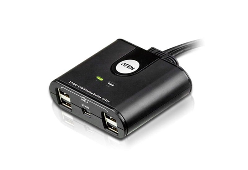 ATEN US224 ממתג 2 USB 1 US224