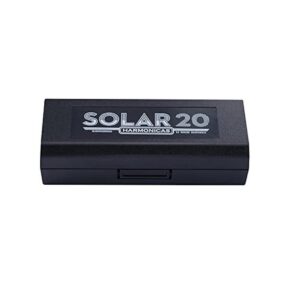 מפוחית דיאטונית 10 חורים Kongsheng SOLAR20 שחור | סולם C למתחילים