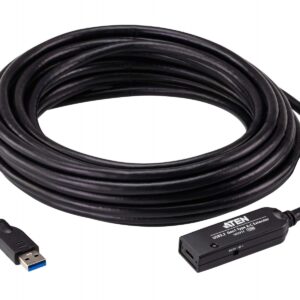 ATEN UE331C כבל אקטיבי באורך 10 מטר USB 3 זכר ל USB-C נקבה כולל ספקי כוח