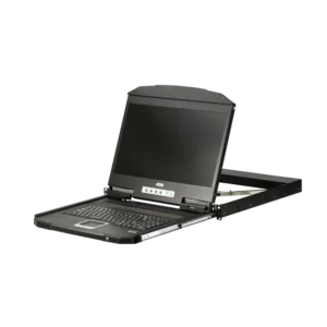 ATEN CL3700NW מסך 18 נשלף לארון שרתים חבור HDMI