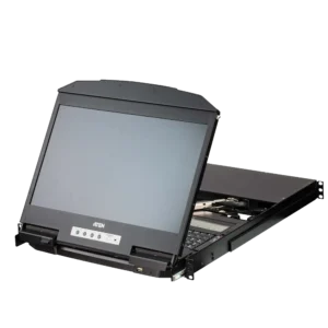 ATEN CL3884NW מסך 18 נשלף כולל KVM ל 4 שרתים HDMI בתצורת QUAD