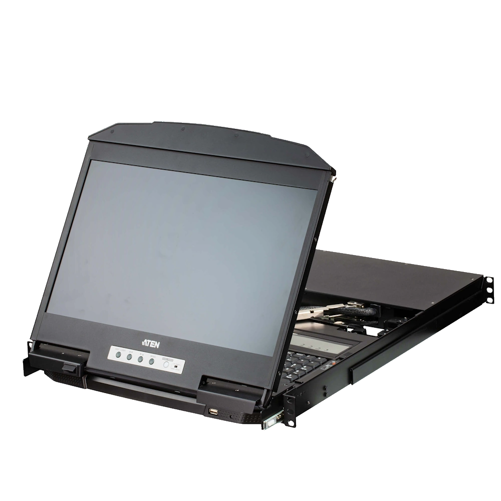 ATEN CL3884NW מסך 18 נשלף כולל KVM ל 4 שרתים HDMI בתצורת QUAD 1 ATEN CL3884NW מסך 18 נשלף כולל KVM ל 4 שרתים HDMI בתצורת QUAD