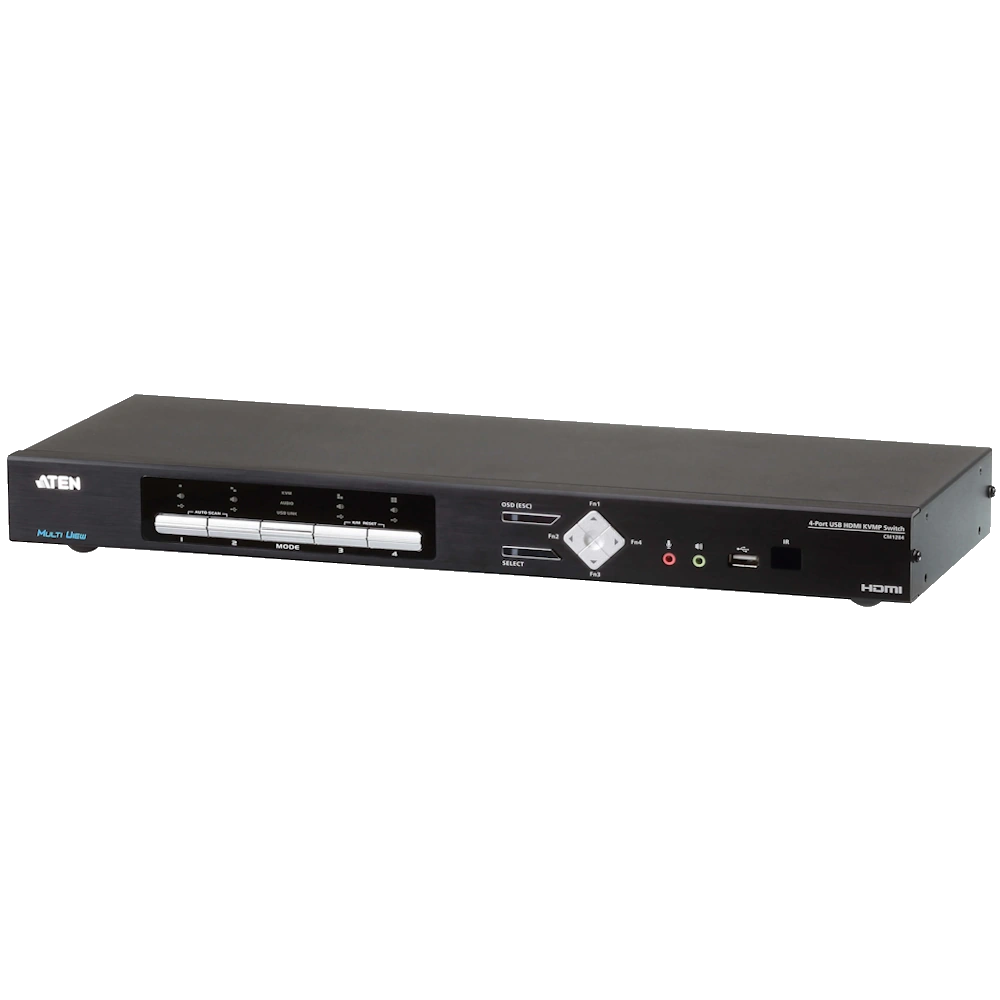 ATEN CM1284 מתג 4 פורטים USB ו HDMI 1 ATEN CM1284 מתג 4 פורטים USB ו HDMI