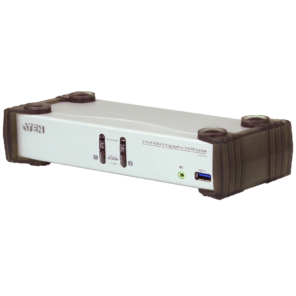 ATEN CS1912 מתג 2 פורטים USB ו DisplayPort 4K UHD, 4K 1 ATEN CS1912 מתג 2 פורטים USB ו DisplayPort 4K UHD, 4K