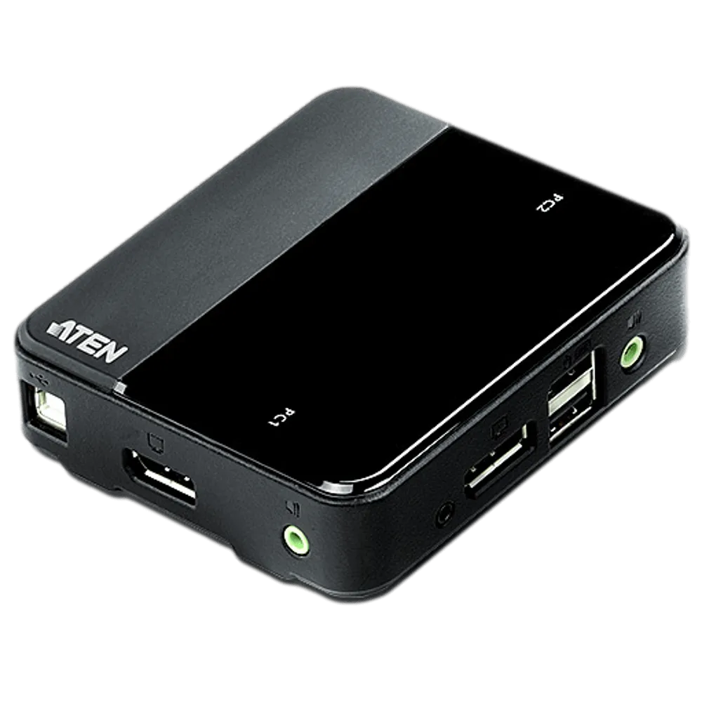 ATEN CS782DP מתג 2 פורטים USB ו DisplayPort 4K DCI, 4K 1 ATEN CS782DP מתג 2 פורטים USB ו DisplayPort 4K DCI, 4K
