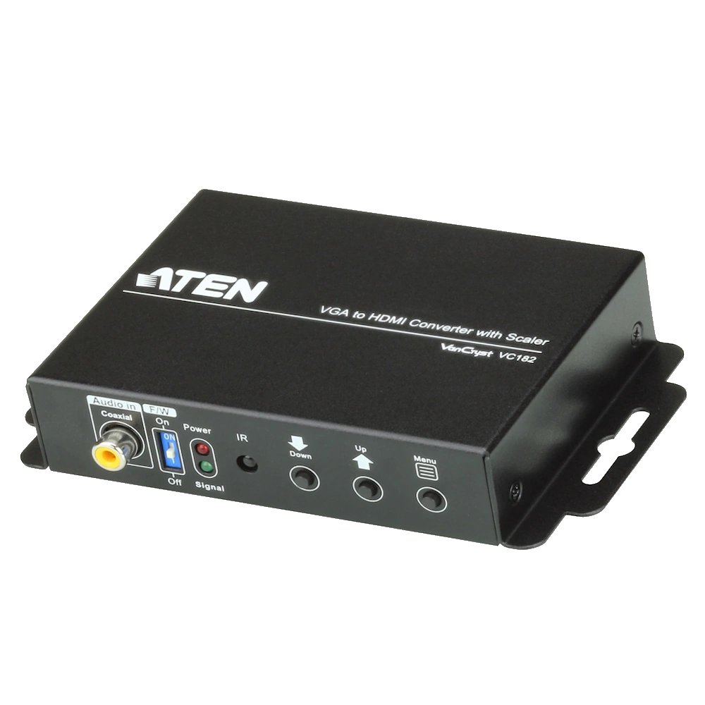 ATEN VC182 ממיר HDMI, VGA ו אודיו 1 ATEN VC182 ממיר HDMI, VGA ו אודיו