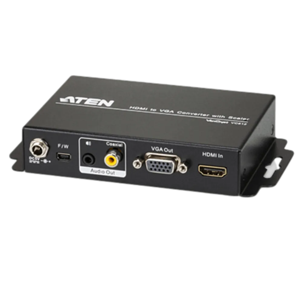 ATEN VC812 ממיר HDMI, VGA ו אודיו 1 ATEN VC812 ממיר HDMI, VGA ו אודיו