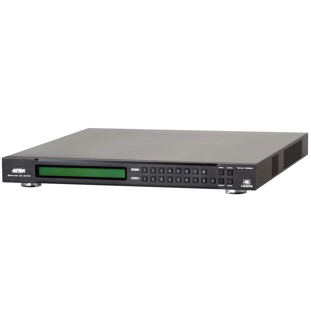 ATEN VM6809H מטריצת קיר וידאו 4K 8*9 1 ATEN VM6809H מטריצת קיר וידאו 4K 8*9