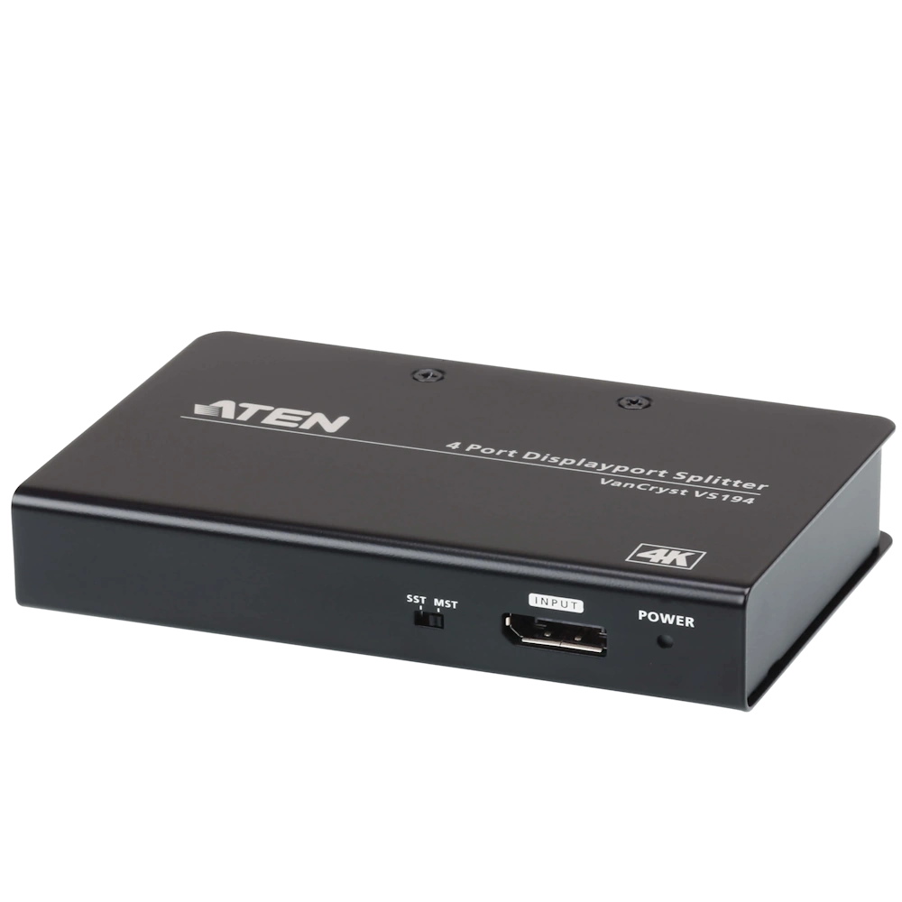 ATEN VS194 מפצל 4 מסכים DisplayPort 4K 1 ATEN VS194 מפצל 4 מסכים DisplayPort 4K