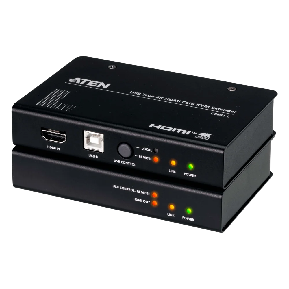 ATEN CE801 מרחיק עד 70 מטר משדר+מקלט USB ו HDMI 1 ATEN CE801 מרחיק עד 70 מטר משדר+מקלט USB ו HDMI