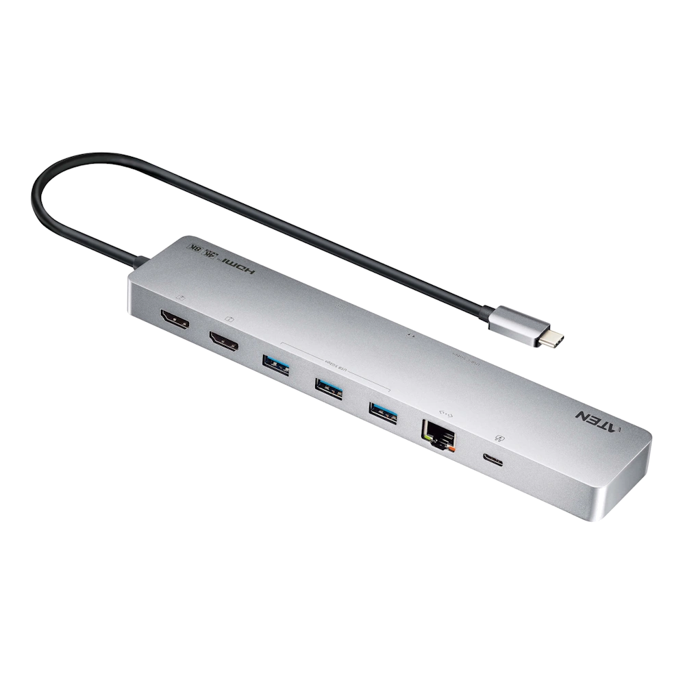 ATEN UH3240 תחנת עגינה כולל 2 יציאות HDMI ואופציה לטעינה 1 ATEN UH3240 תחנת עגינה כולל 2 יציאות HDMI ואופציה לטעינה