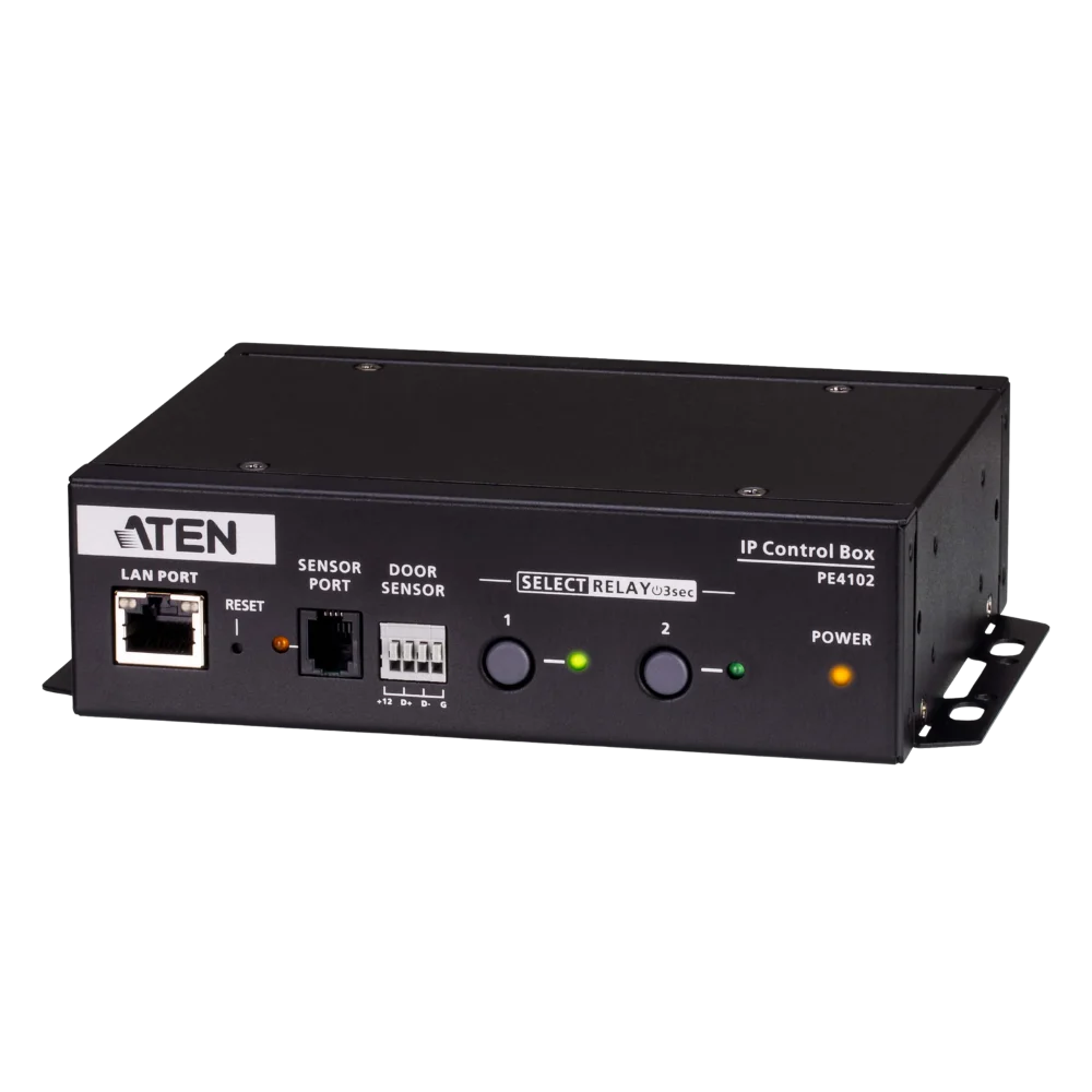 ATEN PE4102 פס חשמל 2 שקעים C13 נשלט 1 ATEN PE4102 פס חשמל 2 שקעים C13 נשלט