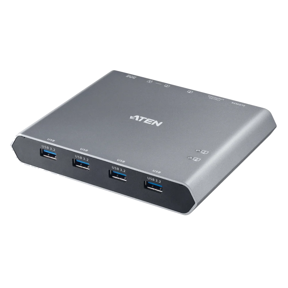 ATEN US3311 מתג 2 פורטים USB-C ו USB 4K עם Dock 1 ATEN US3311 מתג 2 פורטים USB C ו USB 4K עם Dock